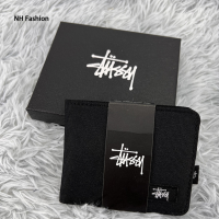 ราคา 2024สต็อกกระเป๋าเงินสั้นสองชั้น Stussy (22139063612)