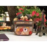 ราคา พร้อมส่ง กระเป๋าสตางค์ กระเป๋าใส่เหรียญ กระเป๋าผ้าแฮนด์เมด Handmade 2 ช่องซิป 3 ช่อง ทรงแบน ใส่บัตร ใส่แบงค์ ใส่เหรียญ ลายเยอะ (20252938356)