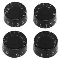 ราคา 4Pcs Electric Guitar Top Hat Knobs Speed Volume Tone Control Knobs Compatible for LP Style Guitar (22028931715)