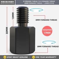 ราคา อะแดปเตอร์กระจกรถจักรยานยนต์ Spirit Beast Kaca Spion Motor พร้อมยกสกรูเหล็กสกรูสแตนเลสการตกแต่งด้วยสีของตกแต่งงานปาร์ตี้ Moto แต่งรถ (20317635790)