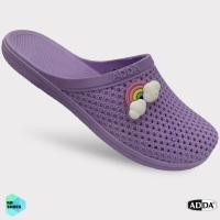 ราคา รองเท้ายาง รองเท้าแตะผู้หญิงแบบสวม ADDA 17902 ลายใหม่ (21173937219)