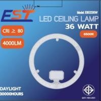 ราคา โคมซาลาเปา ไฟเพดาน แผงไฟแอลอีดี 3แสง (22029216492)