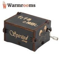 ราคา Vintage ไม้ Hand Cranked กล่องดนตรี Retro เครื่องประดับบ้านหัตถกรรมเด็กของขวัญ (9461515046)