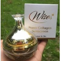 ราคา กันแดด ไวส์ Wise Nano collagen SPF50PA ไวซ์ กันแดดนาโนคอลลาเจน กันแดดวิส 1ชิ้น (21135573031)