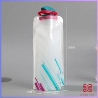ราคา Boloni ถุงใส่น้ำดื่มแบบพกพา ขนาด700ml พกสะดวกพับเก็บได้ พร้อมจุกปิดซิลิโคน Foldable Water Bottles (21903013311)