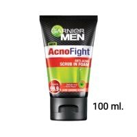 ราคา 100ml โฟมการ์นิเย่เเอคโน่ไฟ้ส์ Garnier Acno Fight Men Foam (22283896165)