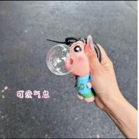 ราคา สกุชชี่ชินจังเป่าโป่ง พวงกุญแจห้อยกระเป๋า พวงกุญแจชินจัง พ่วงชินจังเป่าหมากฝรั่ง (22356225423)