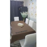 ราคา ผ้าปูโต๊ะ pvc ผิวเปลือกลิ้นจี่ สีกาแฟ ขนาด 70cm x 100cm กันน้ำ กันร้อนได้ดี ผ้าสวย หนานุ่ม มีน้ำหนัก (9663629283)