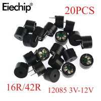 ราคา 20 ชิ้น เซ็ต 12085 Passive Buzzer 16R 42R 12 มม 8 5 มม ความต้านทาน MINI Piezo Buzzers สำหรับ Arduino DIY โครงการอิเล็กทรอนิกส์ 3V 12V (22066625334)