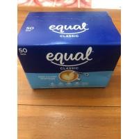 ราคา Equal Classic อิควล คลาสสิค สารให้ความหวานแทนน้ำตาล น้ำตาลเทียม ขนาด 50 ซอง หมดอายุ 22 11 25 ส่งด่วนเคอรี่ (20357761293)