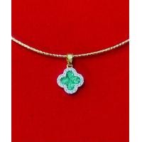 ราคา จี้เพชร จี้ทองไมครอน จี้ชุบทองคำแท้ ฝังเพชรสวิซ หุ้มทองคำแท้100 ไม่ลอก ไม่ดำ ใส่ติดตัวได้ตลอด (21885331428)