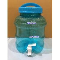 ราคา ถังน้ำดื่ม PET 6 ลิตร ปากกว้าง มีก็อก (12828801563)