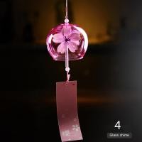 ราคา Comfortable House COD กระดิ่งลมญี่ปุ่น1ชิ้นกระดิ่งลมทำด้วยมือแก้วตกแต่งบ้านสำนักงาน (19972032821)