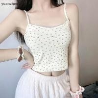 ราคา HOT Yuan sleeveless tank top floral print lace slim fit summer fashion For women ZHN (20965786940)