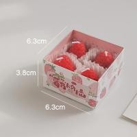 ราคา DIEYUFAN MBH เทียนรูปสตรอเบอร์รี่ หลายสี ชุดธูปไร้ควันเทียนสตรอเบอร์รี่ขนาดเล็กตกแต่งกล่องน่ารัก (22064636827)
