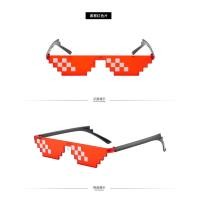 ราคา โมเสก แว่นกันแดด เย็น แว่นตา แว่นตาอันธพาล 6 จุด MINECRAFT ชีวิตอันธพาลที่มีสีสัน (9949397336)