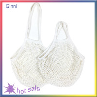 ราคา Ginni ถุงตาข่ายผ้าฝ้ายกระเป๋าชายหาดฤดูร้อนใช้ซ้ำได้กระเป๋าลายผลไม้มือถือความจุมาก (22141679601)