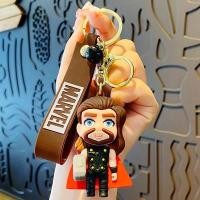 ราคา พวงกุญแจการ์ตูน Marvel Thor Avenger Spiderman Keyring (21998123844)