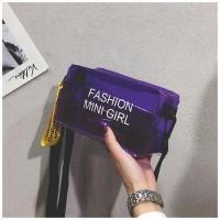 ราคา B196 กระเป๋าแฟชั่น กระเป๋าแบบใส พลาสติกกันน้ำ ใส่ได้โทรศัพท์มือถือ (22359463457)