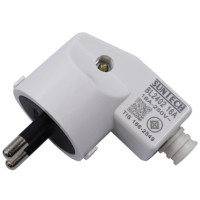 ราคา SUNTECH รุ่น BL2402 ปลั๊กเสียบแบบงอ ตัวผู้ เต้าเสียบ 2ขา สีดำ สีขาว มาตรฐาน มอก 166 2549 (22422861044)