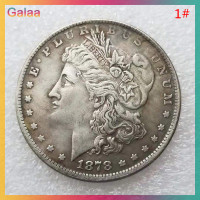 ราคา Galaa 1PC 1878 1887 USA Morgan Silver Dollar 1คอลเลกชันที่ระลึกเหรียญสำเนา (21346372971)