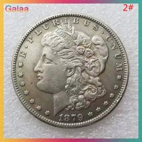 ราคา Galaa 1PC 1878 1887 USA Morgan Silver Dollar 1คอลเลกชันที่ระลึกเหรียญสำเนา (21346372972)