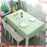 ราคา ผ้าคลุมโต๊ะกันน้ำ ผ้าปูโต๊ะ วัสดุ PEVA สี่เหลี่ยม ลายตาราง กันน้ำและกันเปื้อน ทำความสะอาดง่าย ผ้าปูโต๊ะลายตาราง (22207299893)