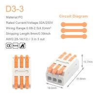 ราคา ข้อต่อสายไฟ ขั้วต่อสายไฟ เต๋าต่อสาย แผงต่อสายไฟ ตัวเชื่อมต่อสายไฟ Wire Connectors Terminals (21533826571)