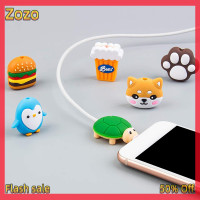 ราคา Zozo Ready Stock สายชาร์จ USB รูปสัตว์การ์ตูนน่ารักๆตัวจัดการที่ม้วนเก็บสายหูฟัง (20961789047)