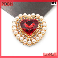 ราคา ร้านแฟชั่น PDBH ลดราคาด่วน27X26มม DIY อุปกรณ์เสริมจิวเวลรี่กระดุมตกแต่งพลอยเทียมอะครีลิคอัลลอยรูปหัวใจลูกพีช (20864198814)
