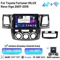 ราคา Car Audio Car Stereo 2Din Android Autoradio For Vigo Vigo Champ Plug and Use 4G WIFI GPS Radio Car 8Core Bluetooth (21031201942)