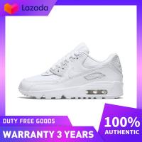 ราคา เคาน์เตอร์ของแท้ Nike Air Max 90 LTR White Running Shoes 833412 100 (22092092108)