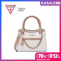 ราคา GUESS กระเป๋า รุ่น SG907505 SYLVESTER SMALL SATCHEL สีขาว (21857336884)