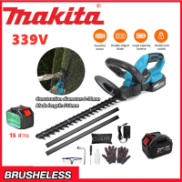 ราคา Makita เครื่องตัดแต่งพุ่ม เลื่อยตัดแต่งพุ่ม เครื่องตัดแต่งกิ่งไม้ ใบมีดคู่เครื่องไม้สวิตช์คู่เครื่องไฟฟ้าไร้สายเครื่องมือทำสวนมอเตอร์ทองแดงไร้แปรง 199V 339V (22258984611)