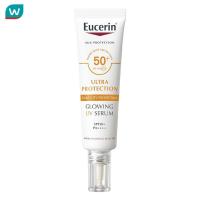 ราคา Eucerin ยูเซอริน อัลตร้า โพรเทคชั่น โกลว์อิ้ง ยูวี เซรั่ม SPF50 PA 30 มล ครีมกันแดด (19851524935)