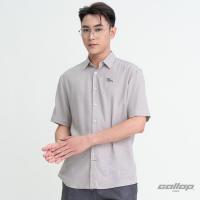 ราคา GALLOP LINEN CASUAL SHIRT เสื้อเชิ๊ตผ้าลินินแขนสั้น รุ่น GW9033 สี Light grey เทา ราคาปกติ 1490 (21412525715)