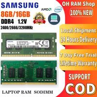 ราคา Samsung 4GB 8GB 16GB ddr4 RAM 2133MHz 2400MHz 2666MHz 3200MHz แรม SODIMM memory for Laptop (22105286944)