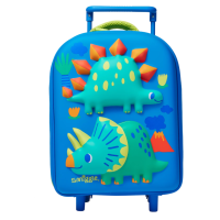 ราคา Smiggle Junior Hardtop กระเป๋ารถเข็นกระเป๋าเดินทางน่ารักไดโนเสาร์ยูนิคอร์นลาดตระเวนอุ้งเท้า (21497636066)
