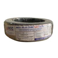 ราคา BCC สาย THW 1x2 5 sq mm IEC01 สายแกนเดี่ยวแข็ง มอก ยาว 100เมตร บางกอก มี 8 สี (10494506087)