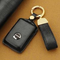 ราคา 2021เคสหนังรถยนต์สมาร์ทคีย์และกระเป๋าพวงกุญแจสำหรับ Volvo XC40 XC60 XC90 S90 S60 (10218153209)