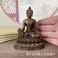 ราคา เครื่องประดับพระพุทธรูปทิเบตโบราณ 10cm พระพุทธรูปสีเขียวธาราขนาดเล็ก (22169293519)