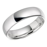 ราคา TANITTgems แหวนเกลี้ยงตัวเรือนทองคำขาวหน้ากว้าง 4 มม White Gold (1463074749)