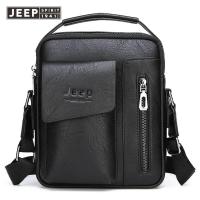 ราคา JEEP SPIRIT กระเป๋าหนังกระเป๋าสะพายผู้ชายของผู้ชายกระเป๋าหนังมากธุรกิจลำลองแนวตั้งขนาดเล็กทันสมัย (20767909529)