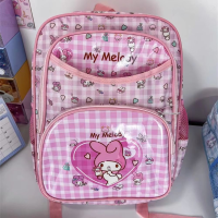 ราคา กระเป๋าเป้เด็ก Sanrio 15นิ้ว น่ารัก เป้เด็กประถม กระเป๋านักเรียน ลายการ์ตูน กระเป๋าเป้สะพายหลัง คุโรมิ คิตตี้ (22036988172)