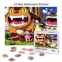 ราคา My Neighbor Totoro Satsuki Kusakabe Wooden Jigsaw Puzzle 500 Pieces Educational Toy Painting Art Decor Decompression toys 500pcs (19754662853)