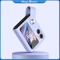 ราคา MegaChoice 100 Original Flip Phone Case Compatible For Find N2 Flip Mobile Phone Protective Cover With Phone Kickstand Lanyard (21178157131)