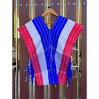 ราคา เสื้อกะเหรี่ยงผู้ชาย ทอมาจากผ้าฝ้าย เนื้อผ้าดี (17203402011)