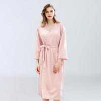 ราคา Women Clothing Spring summer and autumn waffle bathrobes womens thin bathrobes absorbent and quick drying pajamas womens home clothes couple nightgowns (4997022883)