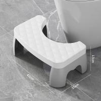 ราคา เก้าอี้วางเท้า Toilet Stool สำหรับนั่งขับถ่าย ในห้องน้ำ มีที่รองกันลื่น (22444912560)