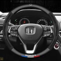 ราคา ปลอกหุ้มพวงมาลัยรถยนต์ Honda Toyota Mazda หนังนิ่ม ทรงกลม พิมพ์โลโก้ 3D ใช้งานง่าย วัสดุคาร์บอนไฟเบอร์ พร้อมส่ง (22087948798)